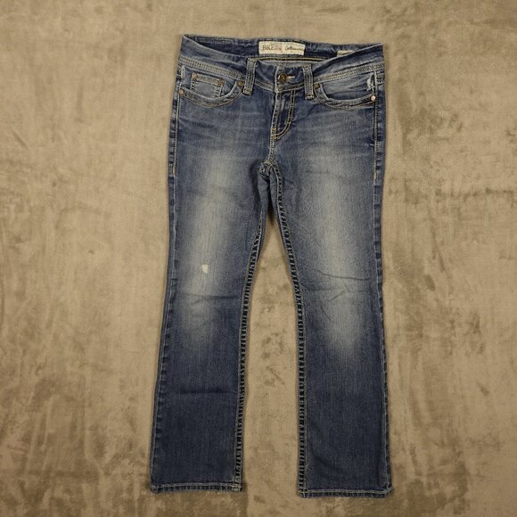 BKE Women's Boot Cut Jeans - Classic Blue - Picture 1 of 13